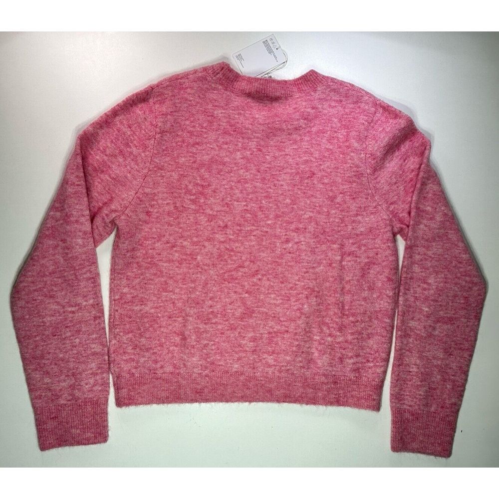 Paris Atelier & Other Stories Sweater Alpaca Wool Blend Pink Size Large - Picture 3 of 11